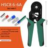 Hexagonal Mini Ratchet Crimping Pliers Set HSC8 6-6 for European Terminals