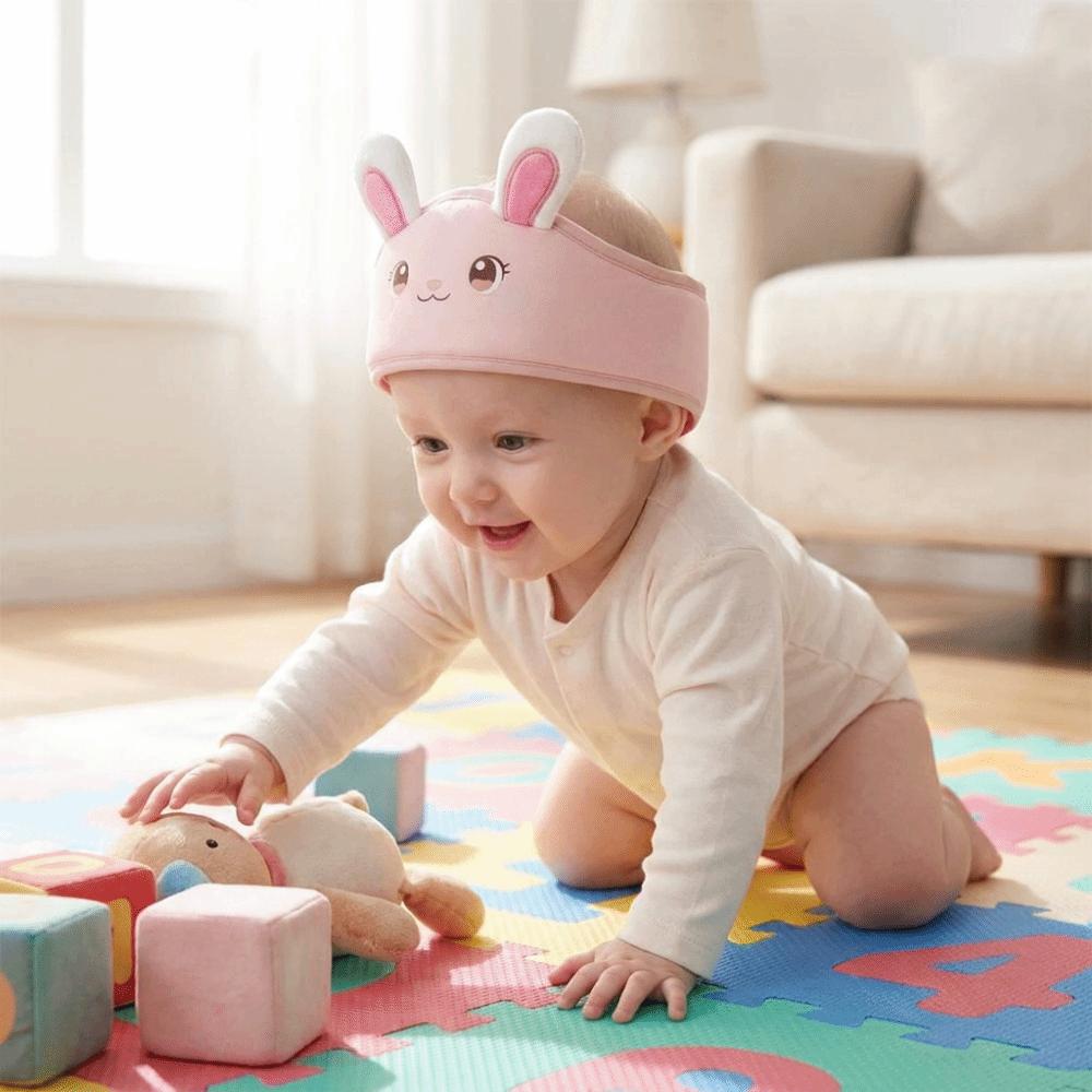 Padded Design Baby Head Protector Adjustable Strap Toddler Safety Hat  Toddler Safety