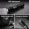 Flashlights High Lumens Rechargeable, LED Super Bright Flash Light Long Beam, Zoomable Linternas with LCD Digital Display, 5 Mode, Waterproof,