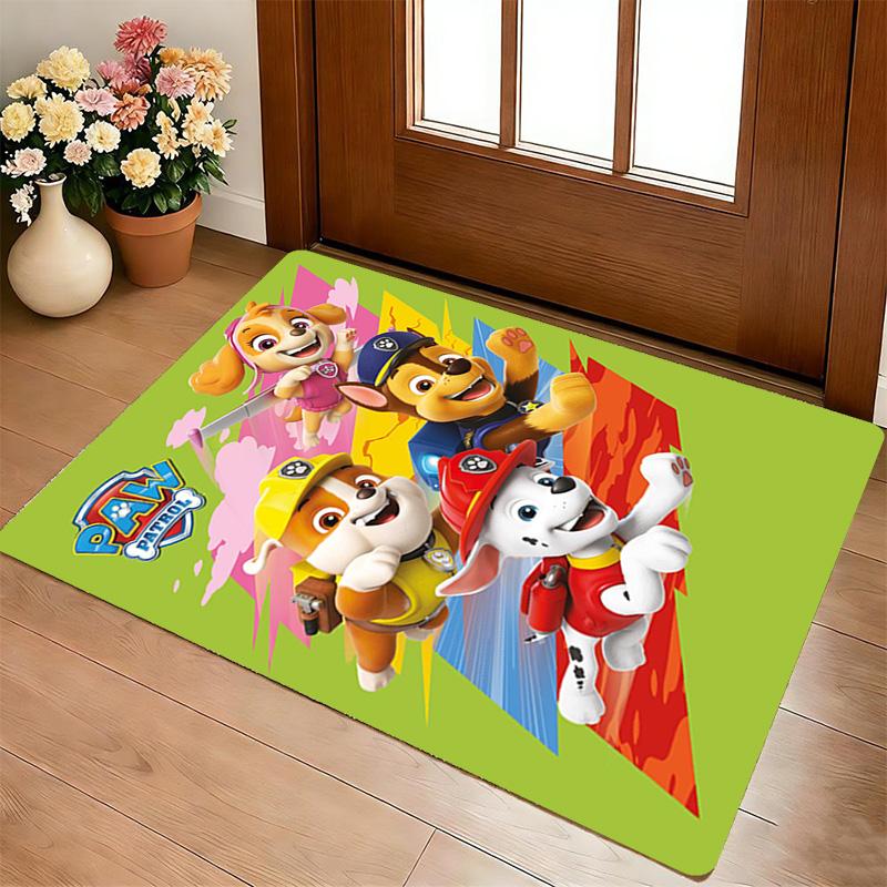 Paw Patrol Living Room Nonslip Area Rug Soft Carpet For Bedroom Game Playroom Sofa Office Home Decor Doormat Christmas Gift C102104