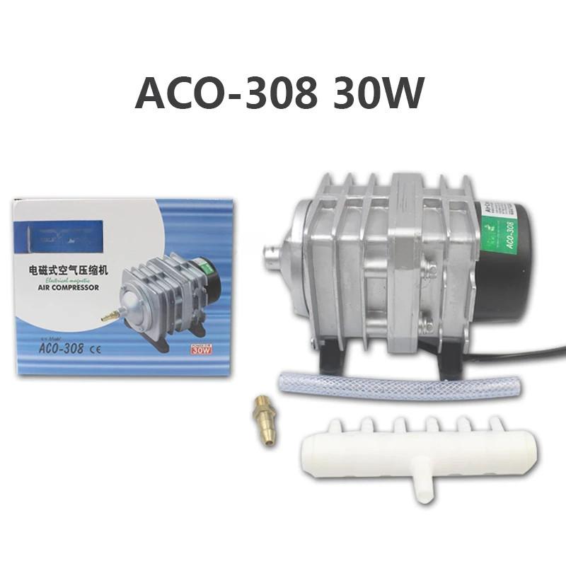 220V Fischteich Sauerstoffpumpe Kompressor für Teich Luftbelüfter Pumpe Extern Hohe Leistung AC Elektromagnetische Luftpumpe