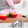 901 902 903 904 Large Close Star Piping Nozzle Stainless Steel Icing Tips for Cake Fondant Cupcake Decoration Baking Tool