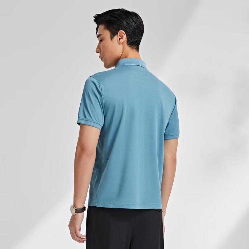 YOUNGOR Men's Business Casual Short-Sleeve T-Shirt