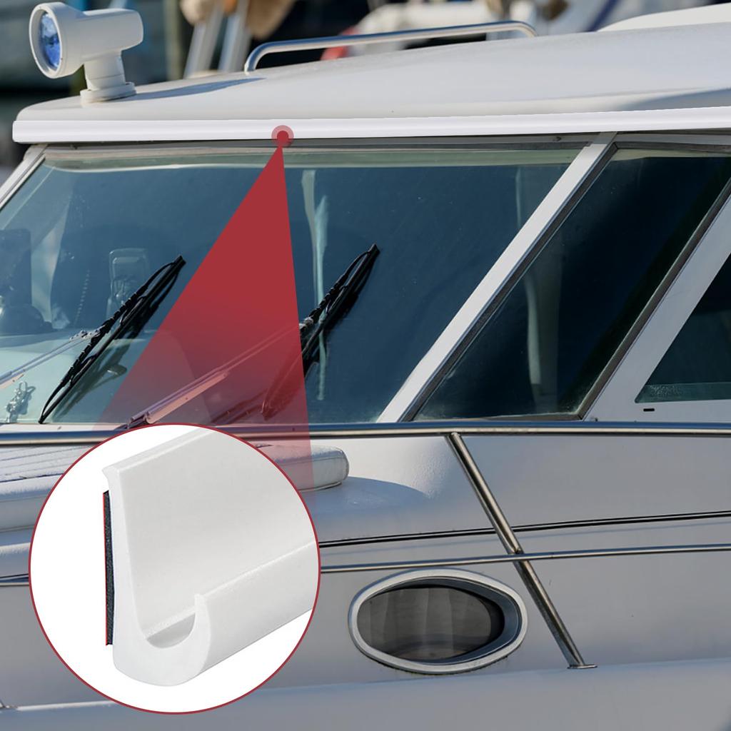 HARUMAKI Car Door Drain 5m Door Rain Door Edge Collision Easy Installation Without Scratch Compatible with All Vehicles Molding, Tape-Type Molding,