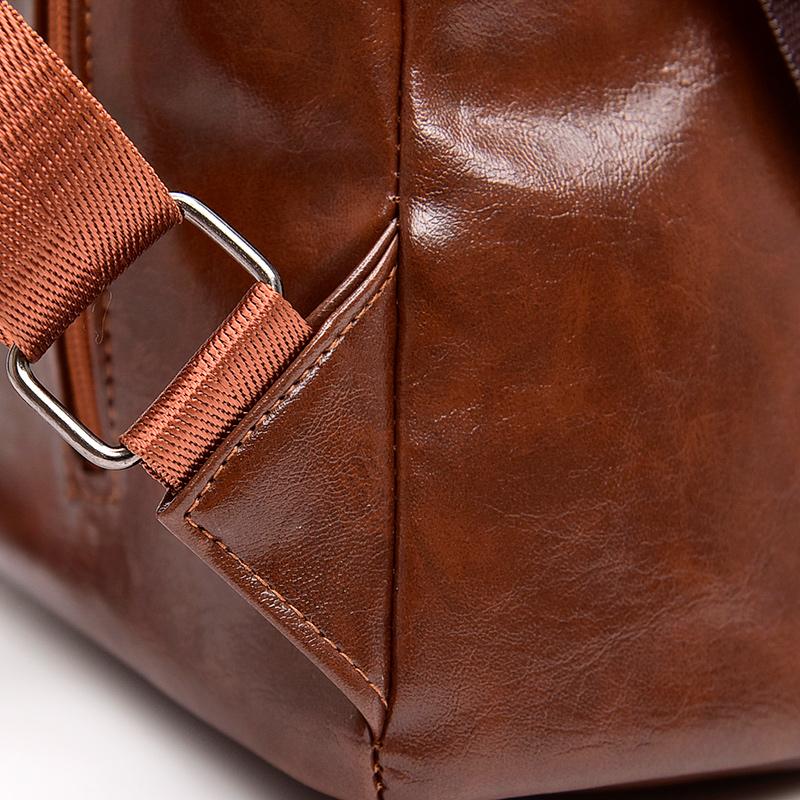 Women's Multi-Functional Backpack Dual-Use Shoulder Bag Soft Leather Travel Bag