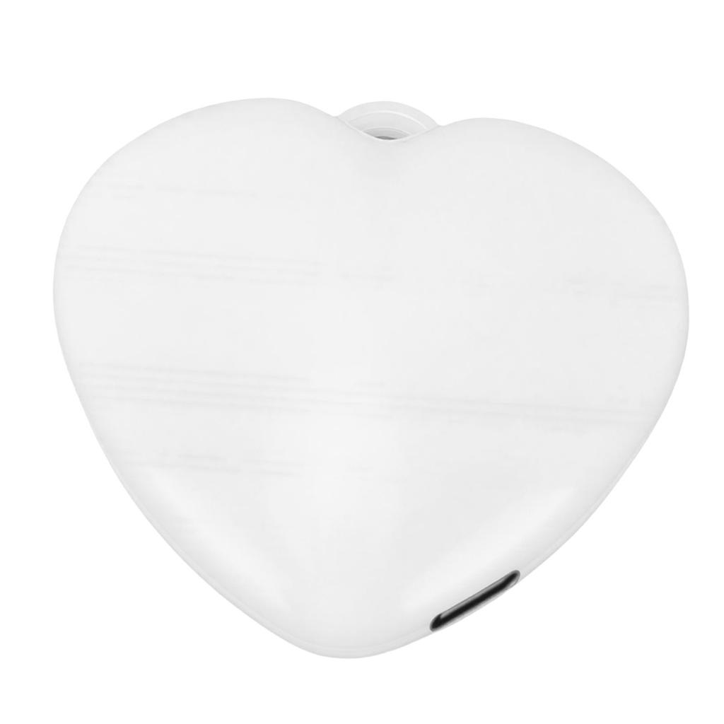 Portfel Torebka w Kształcie Serca LED Breloczek USB Ładowalny Światło do Torebki Plecaka