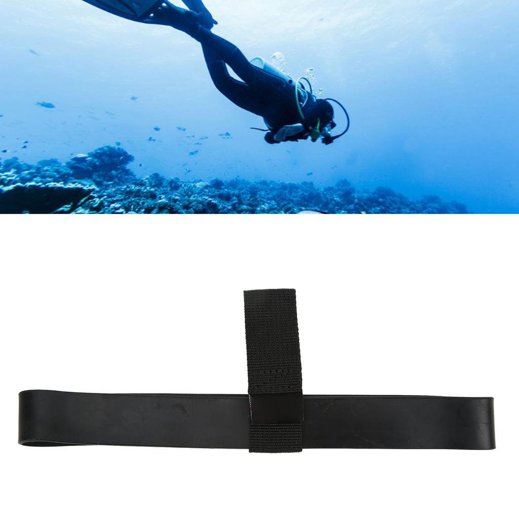 KEEP DIVING Tauch-Retainer-Band Gummi Mehrzweck-Tauchflaschenband zum Tauchen