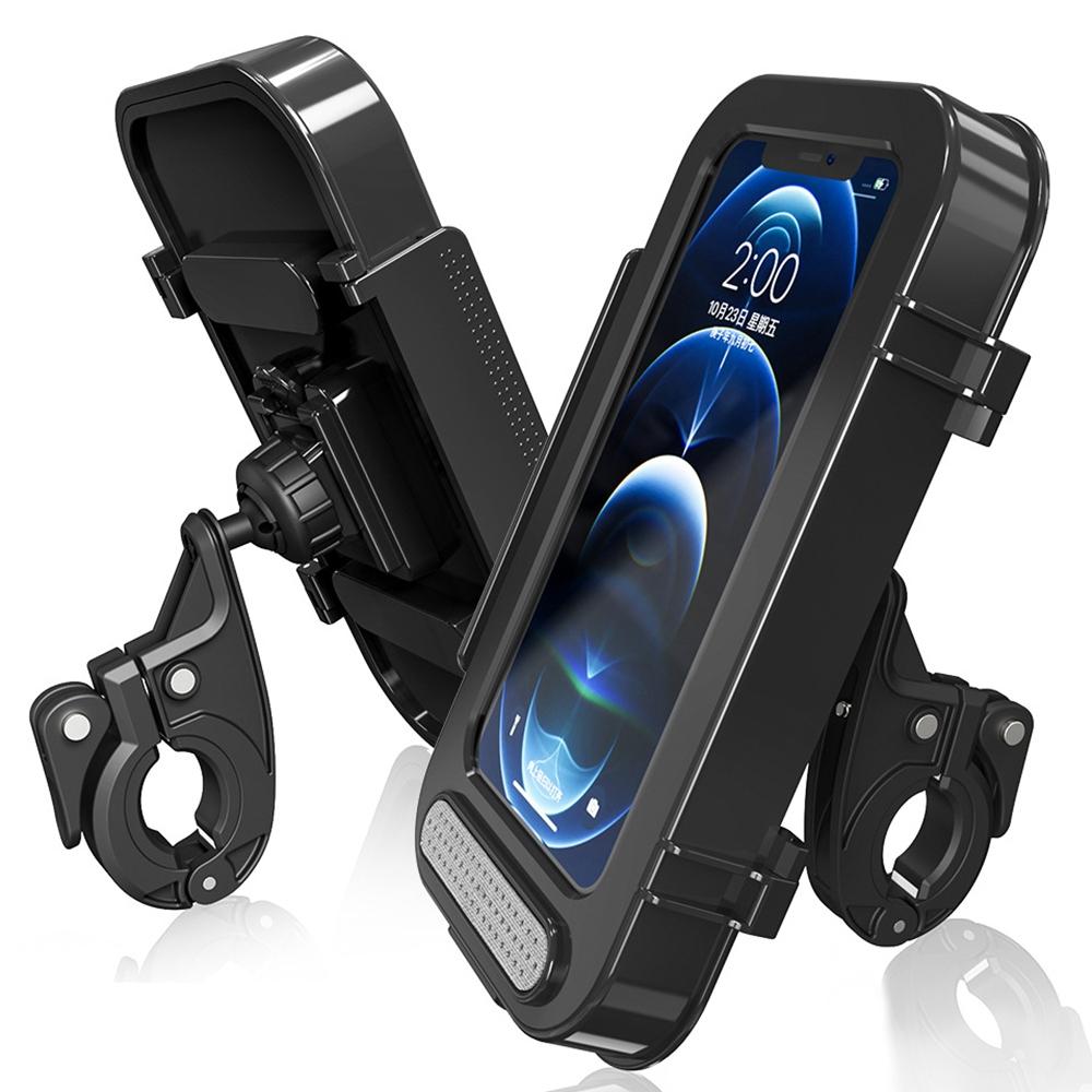 

F81 Waterproof Bicycle Touch Screen Phone Holder Motorcycle Handlebar Phone Bracket Type A