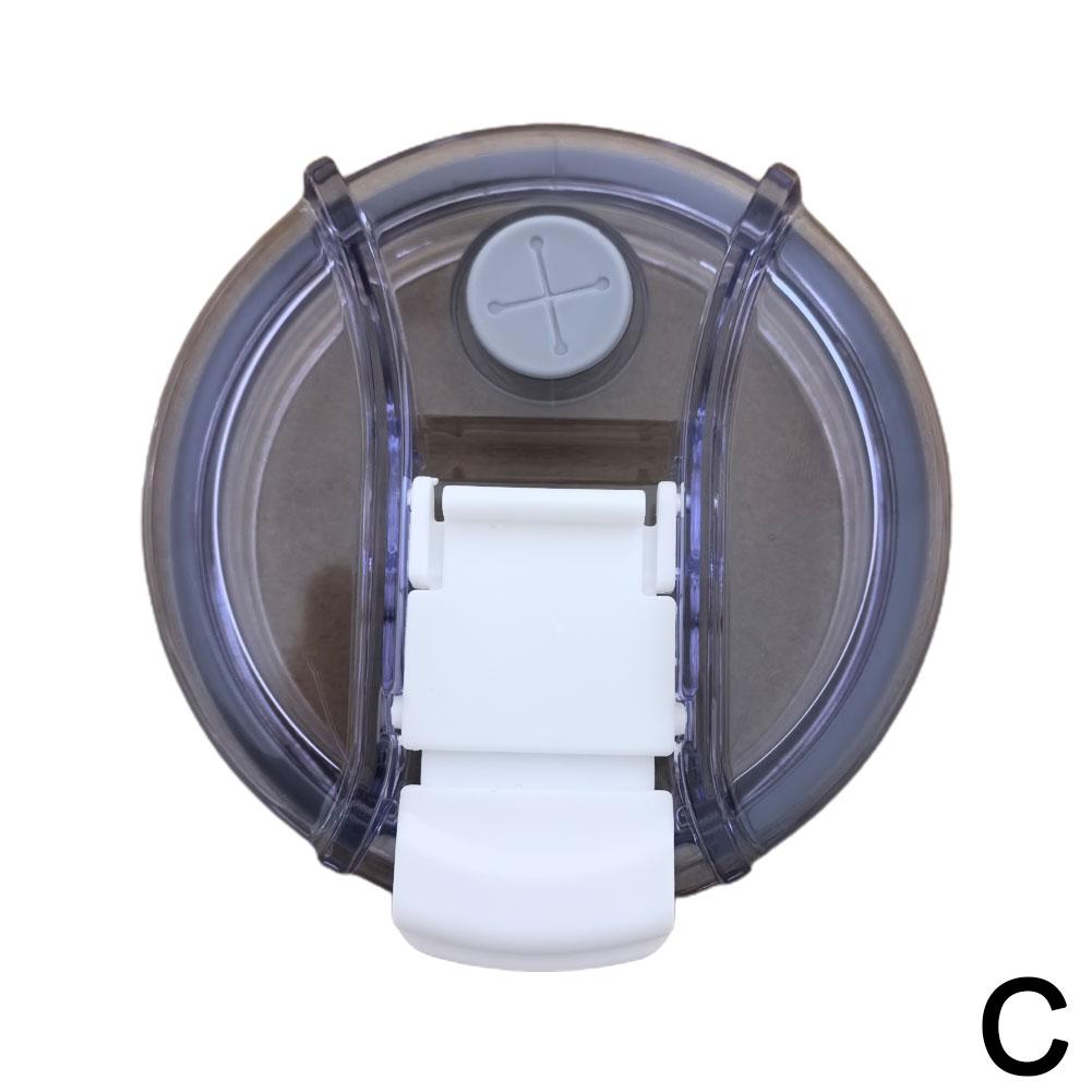 30oz Sealing Bottle Cover Splash Spill Proof Plain Plastic Replacement Lids for Tumbler Cup with Handle Cup Lid