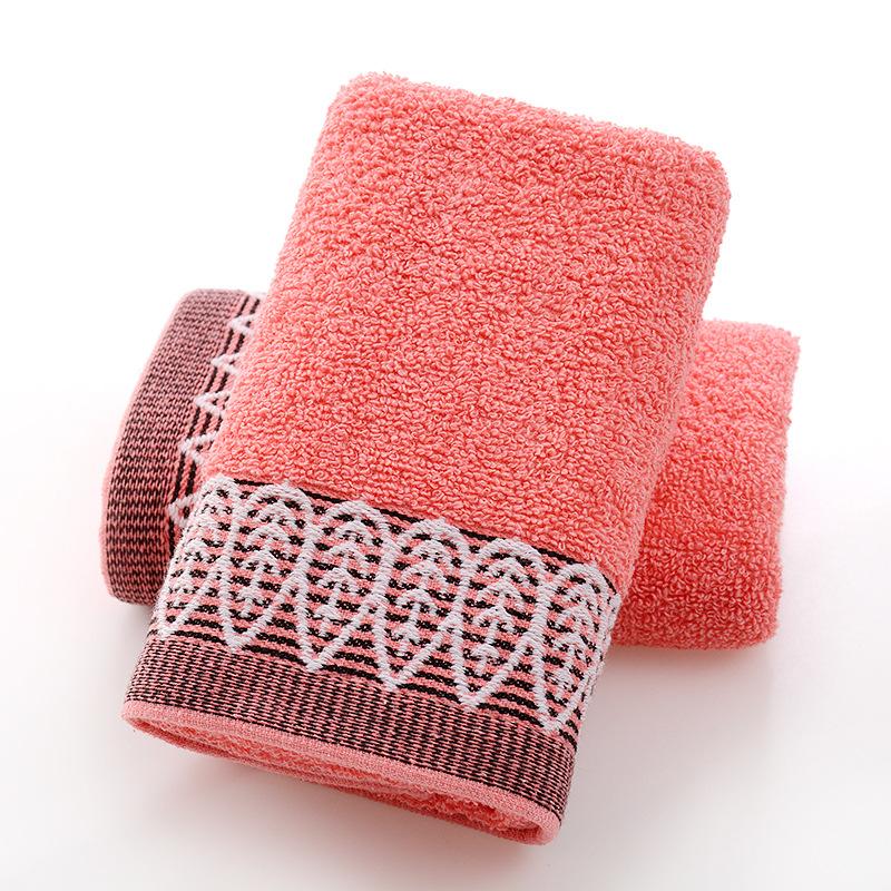 

3 шт. утолщенных полотенец из чистого хлопка, бытовые водопоглощающие полотенца для лица, мягкие хлопковые полотенца для лица 3pcs красный