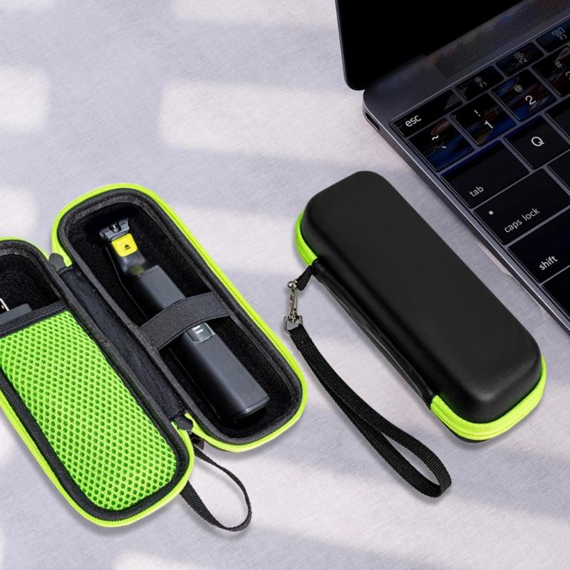 Trimmers Organizers Pouch Small Carrying Solution Soft Velvet Lining Impact Resistant EVA Layer Suitable for Shavers