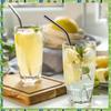 FTS 4Pcs Silver 12Mm Reusable Metal Straws With 2 Brush 304 Stainless Steel Straws Set Bar Drinking Bent Straw Large Caliber