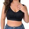 Seios Grandes Fazem Você Parecer Menor e Previnem a Flacidez Sutiã Push-up Respirável Sem Aro de Aço Copas Grandes Sutiã Plus Size