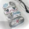 Vintage Y2K Kawaii Hundtass Ängel Björn Kors Vingar Söt Sidoklämma Hårnål Håraccessoarer För Kvinnor Flickor