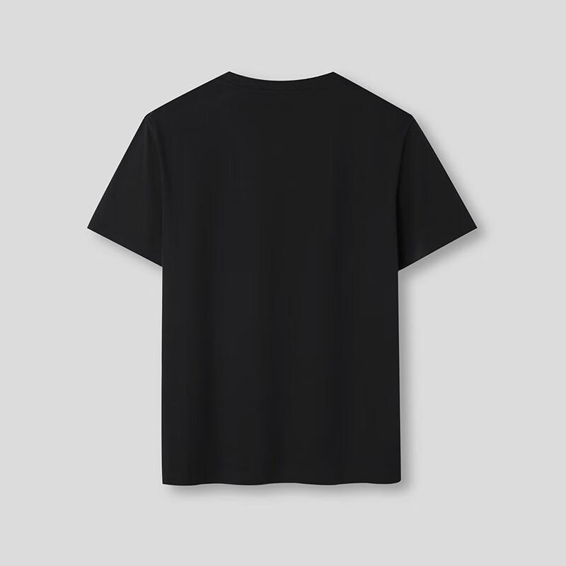 HLA Men's Black Cool Touch Short Sleeve T-Shirt