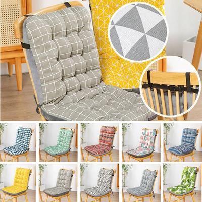 Cotton Chair Cushion Seat Pad 2 Seater Rattan Chair Pads Durable Office Chair Seat Home