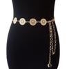 Adjustable Single Layer Metal Waist Chain for Women - European & American Style