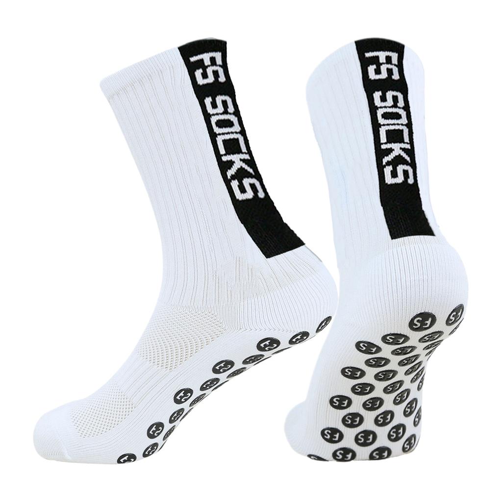 4Pair Non-Slip Grip Socks Men Women Football Basketball Baseball Rugby Soccer Cycling Skateboard Athletic Exercise Breathable