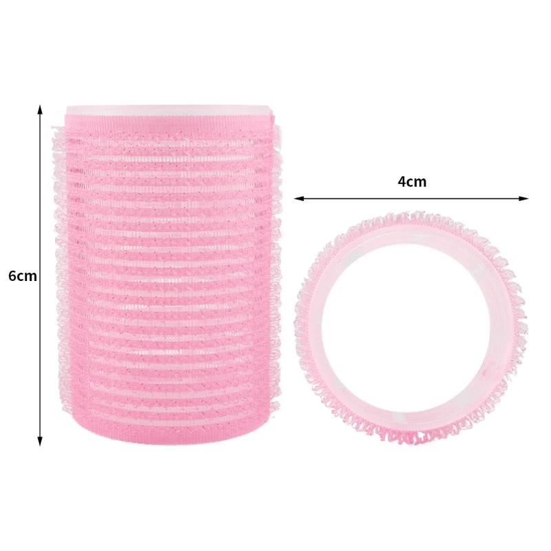1/3/6Pcs Plastic Hair Rollers Hairdressing Self-adhesive Bangs Roll Home Use DIY Magic Hair Styling Roller Curlers Beauty Tools