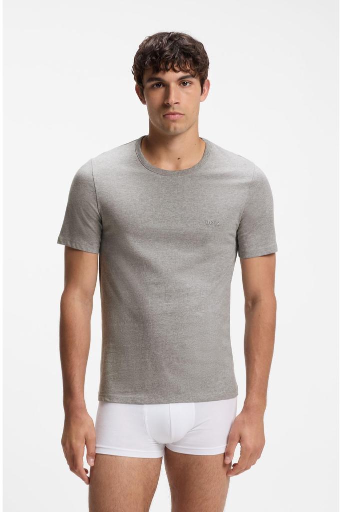[BOSS] [Boss] T-shirt 3-pack Logo Embroidery Cotton Men's M Other