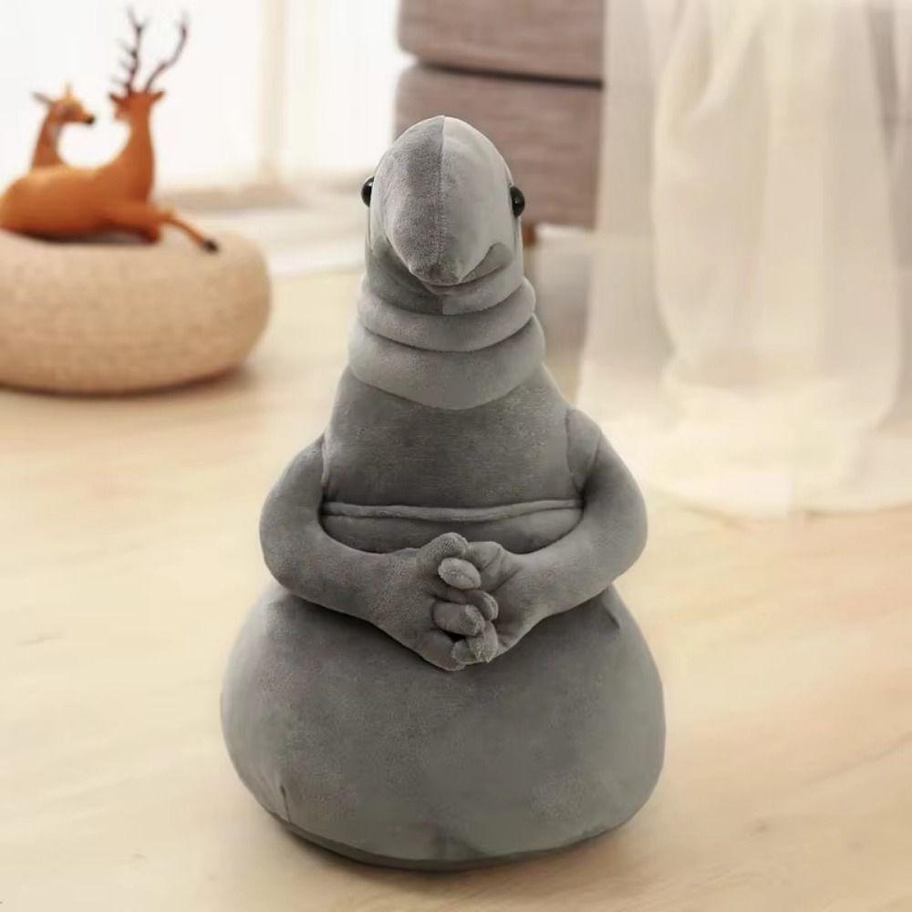 20cm/35cm/45cm Alien Plush Doll The Russian Zhdun Plush Statue Doll Monster Plush Toy Holiday Gift