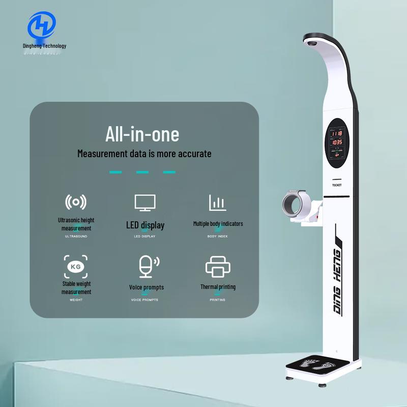 XINDINGHENG DHM-900B Commercial Ultrasonic Height & Weight Scale