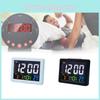 Clock Alarm Electronic Digital Large Display Charger Brightness Adjustable Level