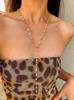 2025 New French Retro Pearl Long Chain Tassel Necklace Ladies Gentle Trend Elegant Holiday Accessories Y2K Simple Jewelry 80Cm