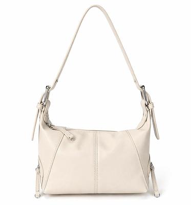 Shoulder with Wide Easy To Textured White [Chunachi] 2-Way Bag/Handbag Strap, Lightweight, Small, Mini, Cute, White, Clean, Adorable, Sophisticated,
