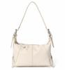 Shoulder with Wide Easy To Textured White [Chunachi] 2-Way Bag/Handbag Strap, Lightweight, Small, Mini, Cute, White, Clean, Adorable, Sophisticated,