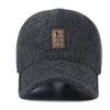 Autumn winter Men baseball Cap winter warm hat with ear thick winter Thicken hats Women hat Fashion wild Hip Hop hats gorras