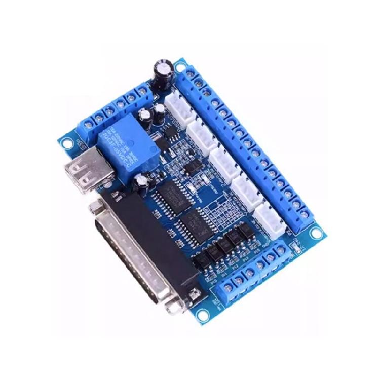 5 Axises Steppers Motor Driver CNCs Interfaces Adapters Breakouts Board Mach3 Application