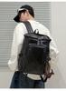Schoolbag niche premium sense retro backpack women travel light backpack women 1011 new autumn retro commuter backpack