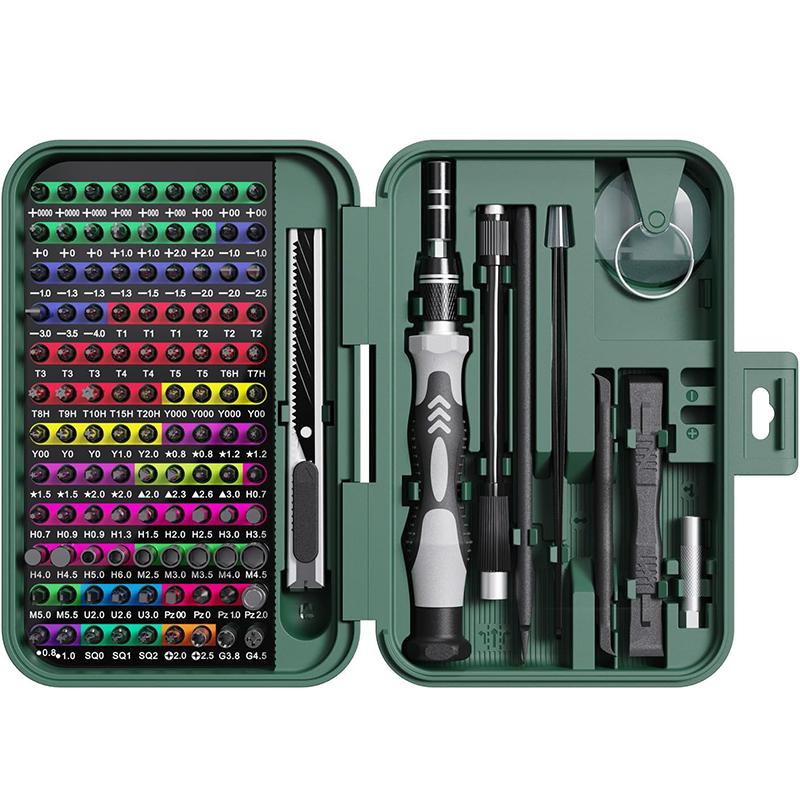 Precision Screwdriver Set 132 in 1 Repair Tool Kit for PC Glasses Phone Switch Watch Magnetic Screwdriver Set Kit Hand Tools