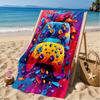 Electric Gaming control Beach Towel, Microfiber Beach Towel, Perfect For Pool, Beach, Travel, Home Decor Beach Party Fan gifts