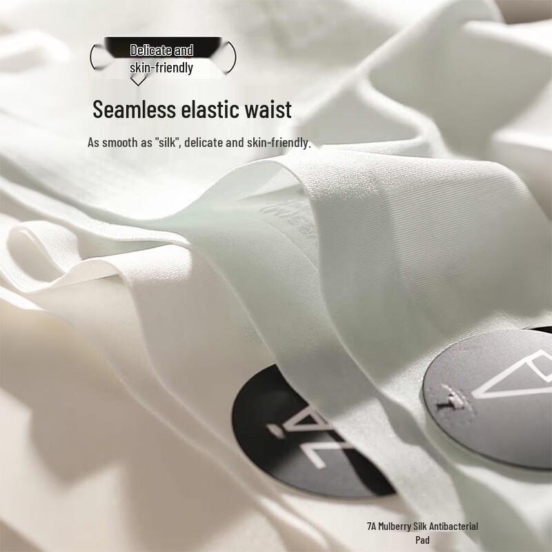 Women's Modal Ice Silk Seamless Briefs - 4 Pack