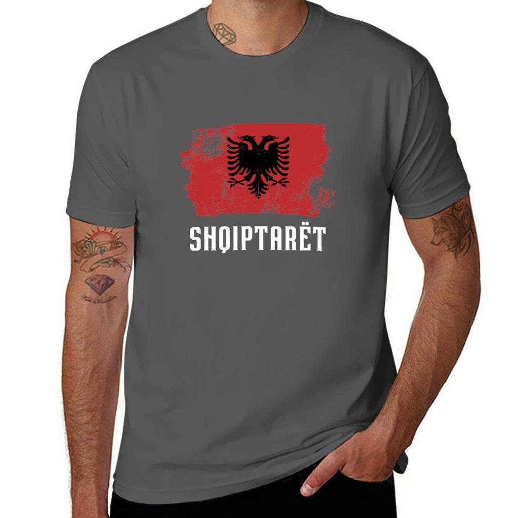 Albanien junge - albanien mann T-Shirt mann t shirt grafik baumwoll t-shirt 100% baumwolle t-shirts mann 100% T-Shirt