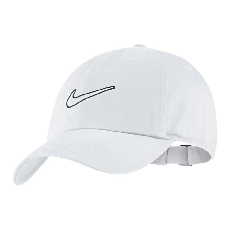 Nike Cotton Baseball Caps Unisex White (Unisex) Baseball Caps 943091 100
