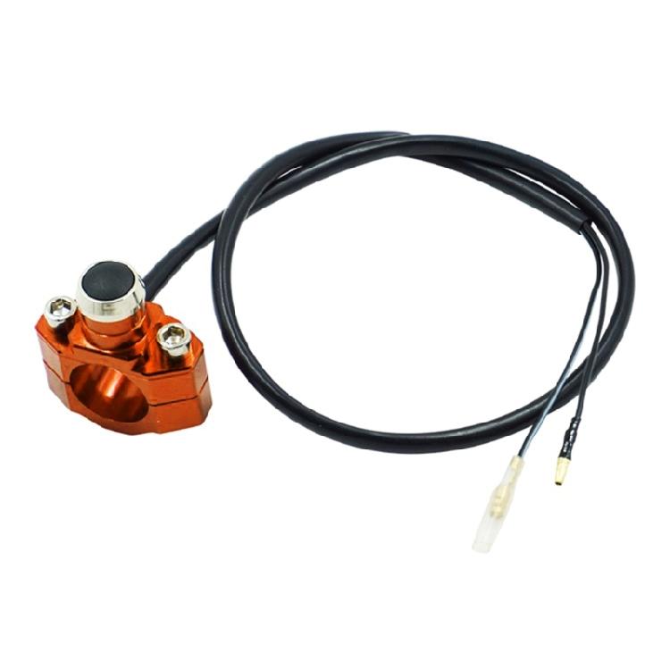 

Industrial Grade Handlebar Mount Switch Lightweight Motorcycle Switches 7/8 22mm A помаранчевий