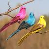 12PCS L005 Foam Artificial Simulation Vivid Feather Bird Ornaments DIY for Wedding Home Garden