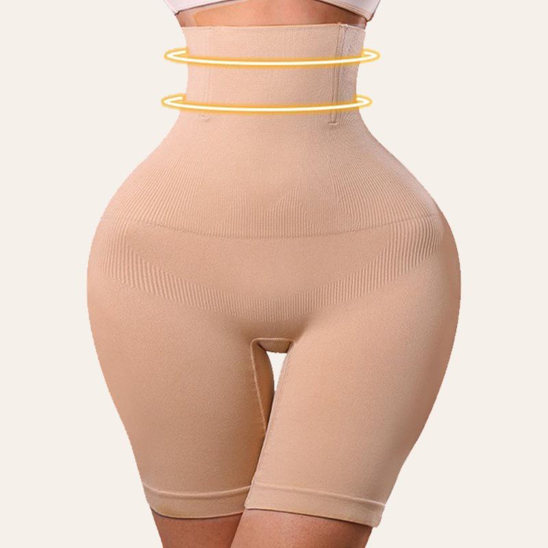 Pantalones Moldeadores Postparto de Cintura Alta con Control de Abdomen para Mujer - Sin Costuras, Alta Elasticidad, Reductor de Cintura y Levantamiento de Cadera.