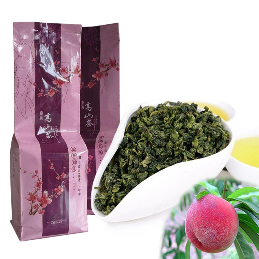 250g Taiwan Alishan High Mountain Oolong Tea Peach Flavor Organic Loose Leaf