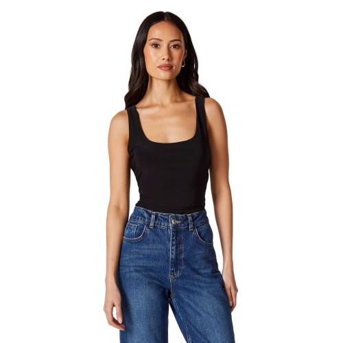 Principles Womens/Ladies Soft Touch Tank Top 18 UK naval