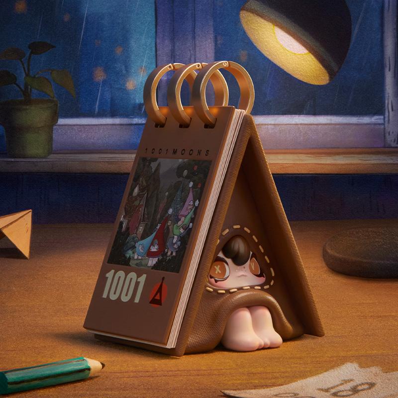 POP MART 1001MOONS Where’s the Elephant Slide Series Figures Blind Box