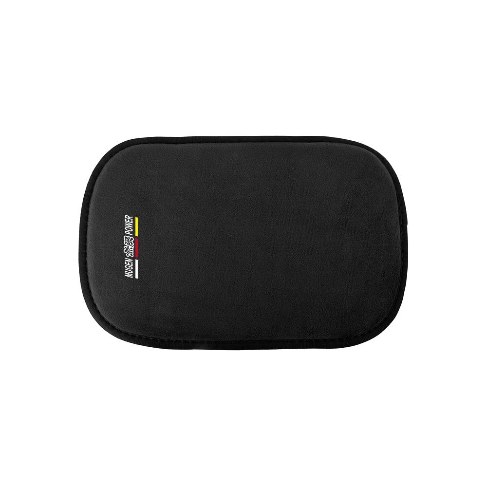 Fur Leather Car Armrest Mat Center Console Arm Rest Protection Pads For Honda Civic CRV City Jazz Accord CR-Z VTEC Vezel Insight
