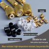 Car A/C Refrigerant Gauge Tube Seal & Ring Set