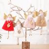 Doll Pendant Hanging Design Delicate Multi-color Christmas Hanging Angel Doll for Wall