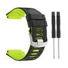 Smartwatch Wristband Soft Silica Replacement Watchband Sport Strap Bracelet Loop Compatible with Garmin-Forerunner 920XT