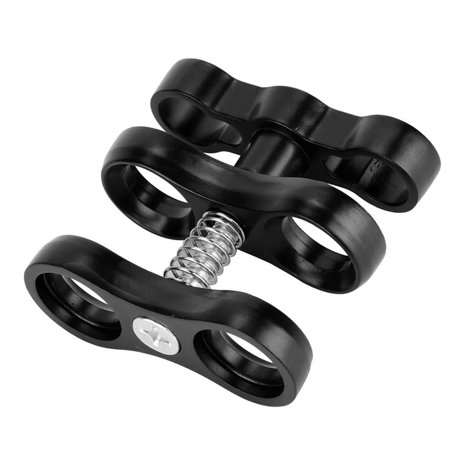 

Aluminum Alloy Mini Butterfly Ball Clip Diving Lights Clamp Adapter Mount for Gopro