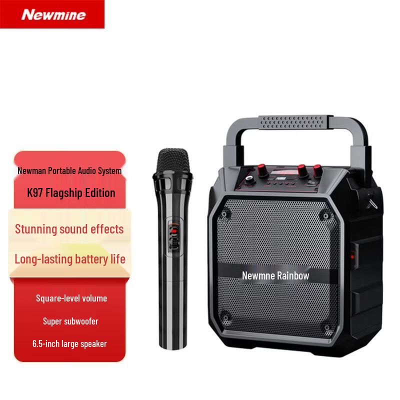 

Newmine K97 Portable Bluetooth Speaker CN plug (adapter included)